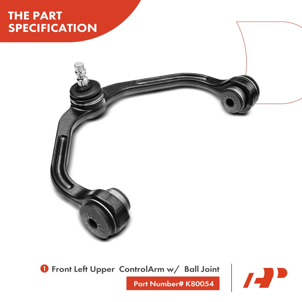 Set of 4 Shock Absorber Control Arms for Ford Ranger (1998–2011)