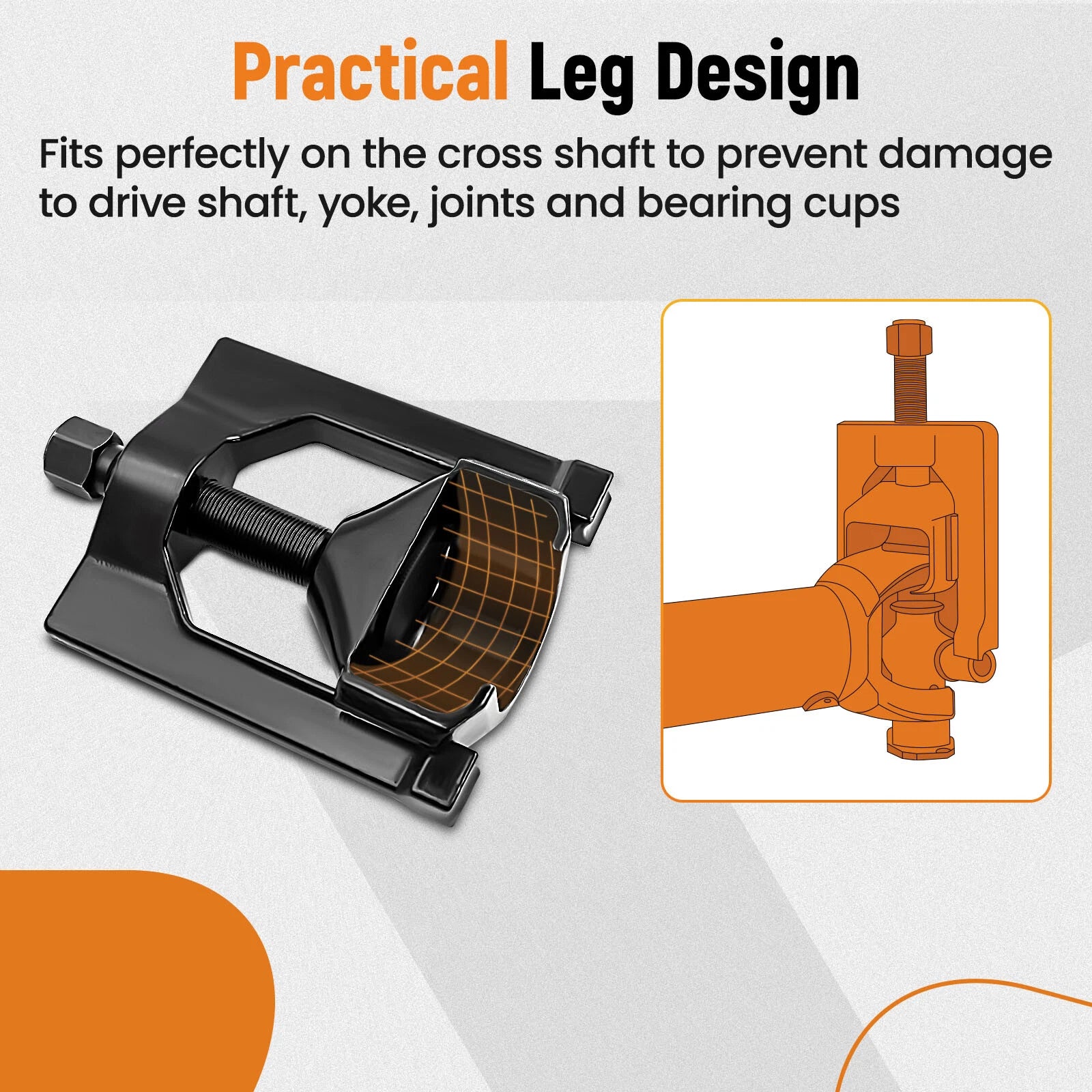 U Joint Puller for Class 7-8 Trucks