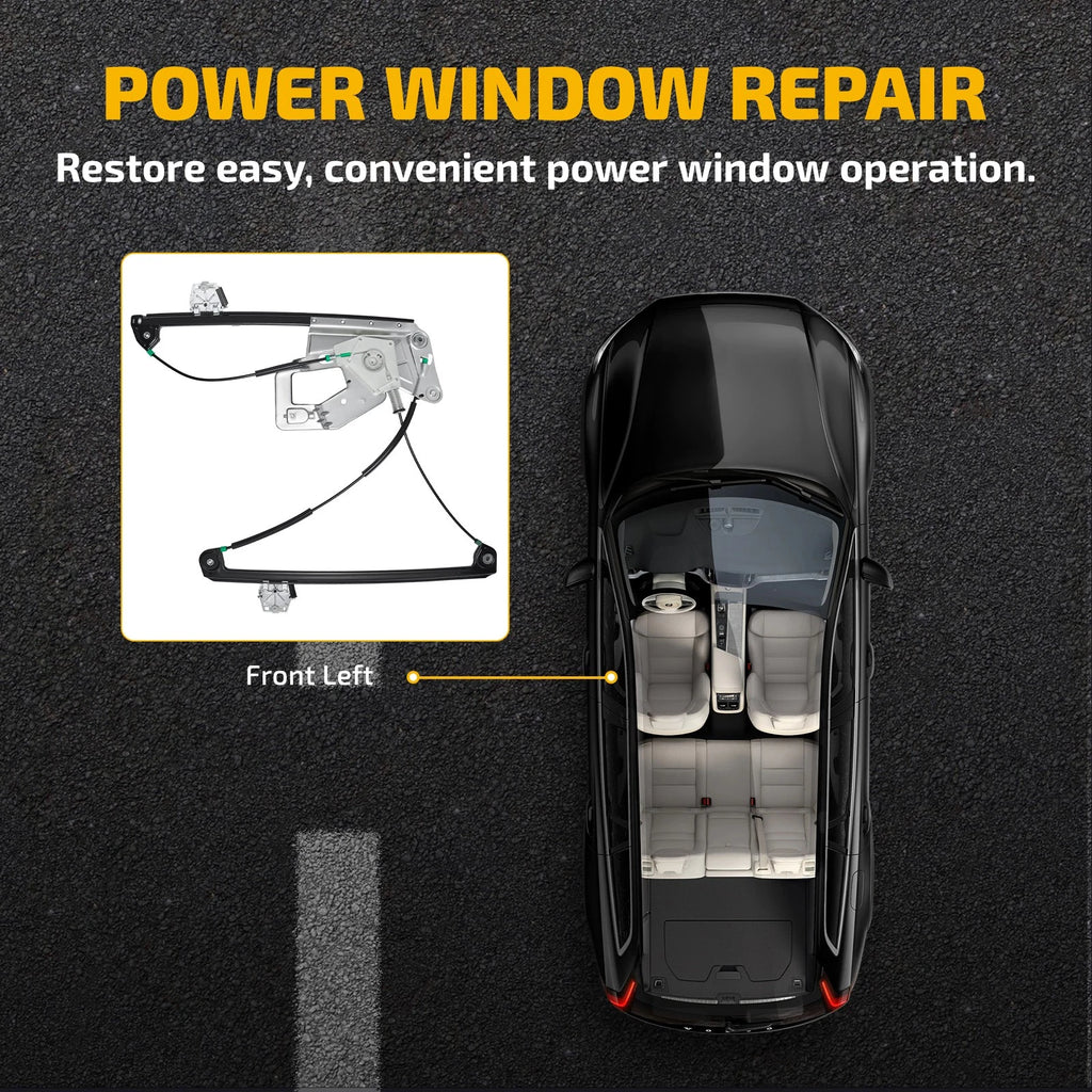 Power Window Regulator for BMW E39 525i 528i 530i (1996–2003)