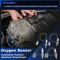 Set of 4 Upstream Downstream Oxygen Sensors for Honda Accord V6 (2003–2007)