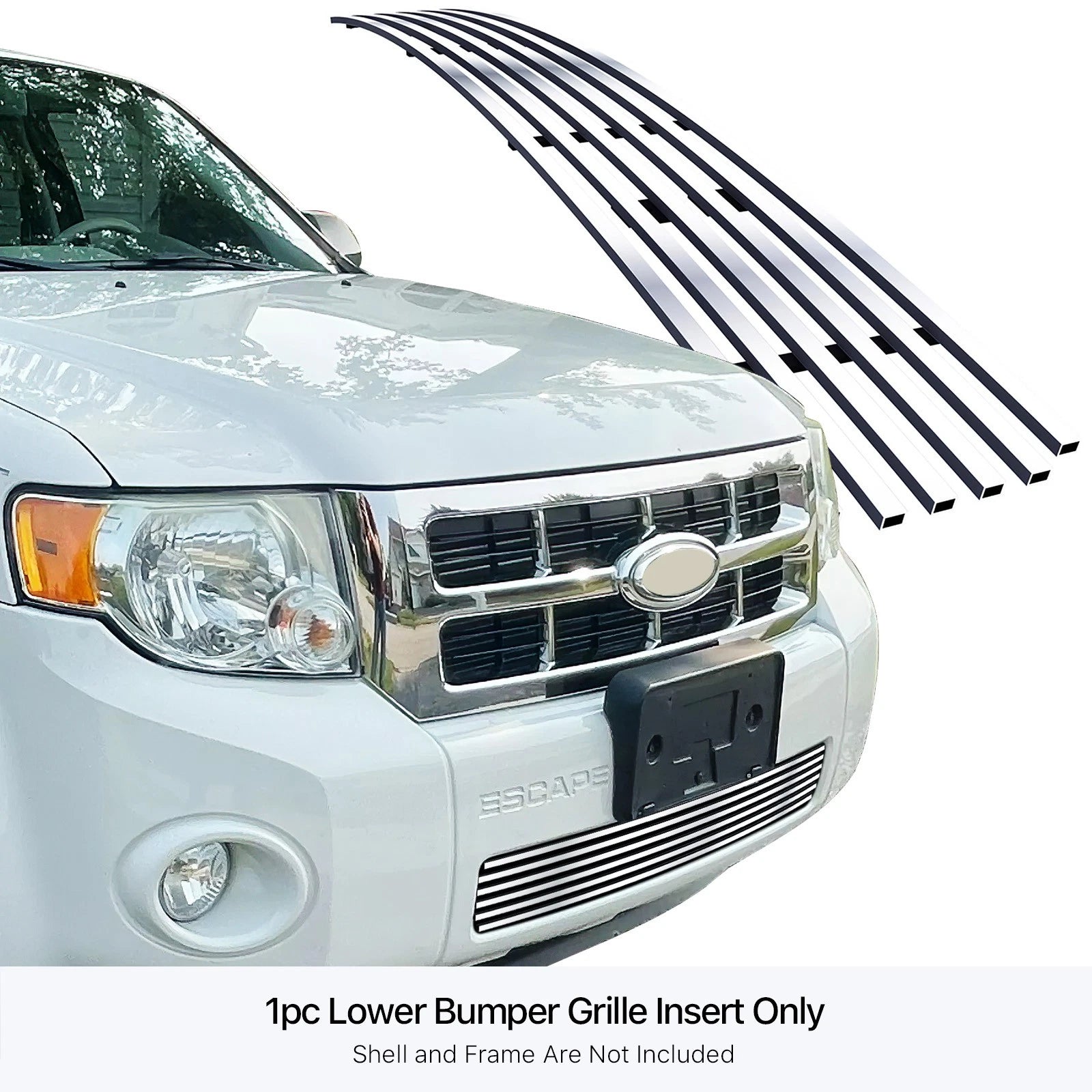 Stainless Chrome Billet Grill for Ford Escape (2008-2012)