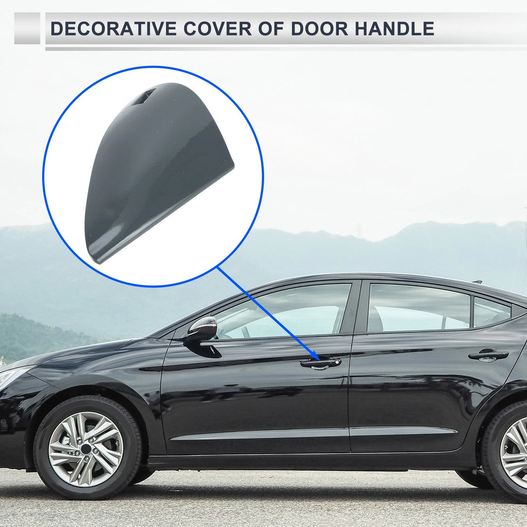 Front Left Door Handle Cover for Hyundai Elantra (2020–2023) No. 82652AA100 Gray