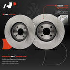 Front Disc Brake Rotors for Ford EcoSport (2018–2022) 300mm