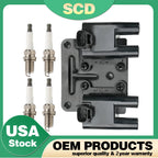 Ignition Coil + Spark Plug for Chevrolet Optra 2005–2010 (1.2L 1.6L L4 UF698)