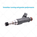 4X Fuel Injector for Toyota Hilux DLX TGN16, Hiace TRN201, TRH223 2.7