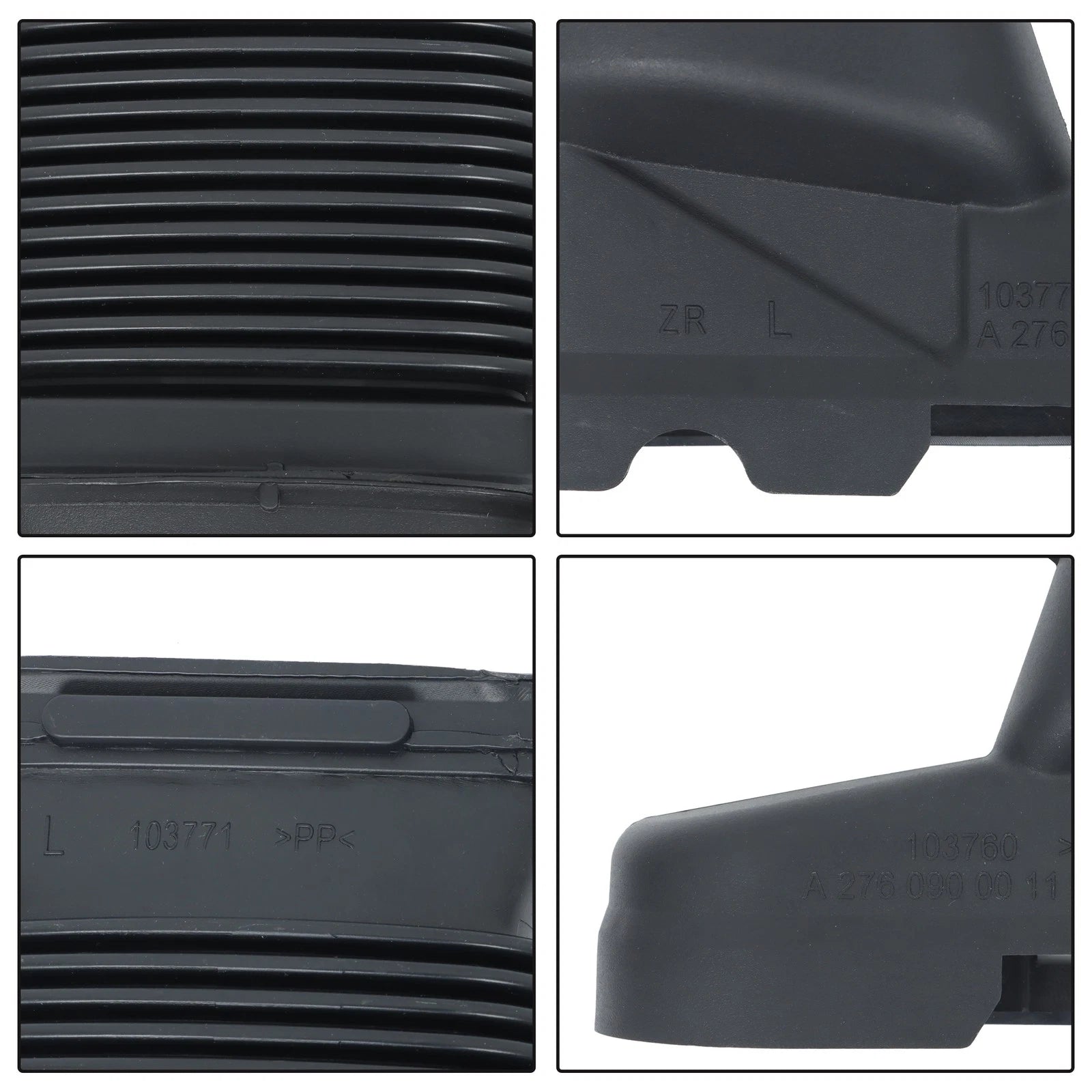 Set of 2 Air Intake Pipe Hoses for Benz E350 E400 E500 (2012–2018)