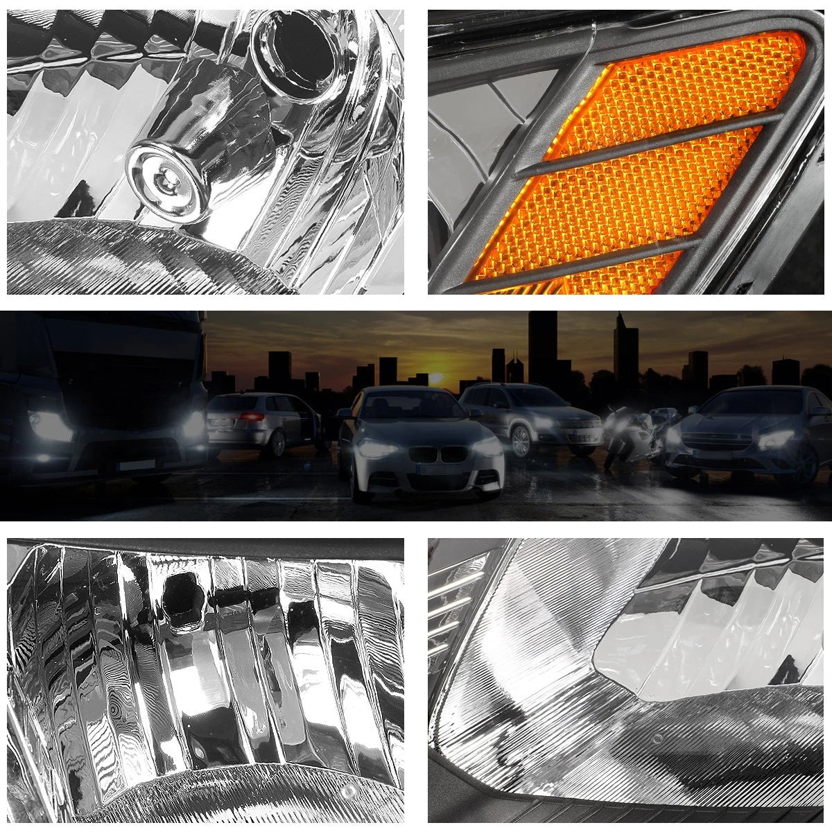 Direct Replacement Headlight Lamps for Kia Forte Koup (2010–2013)