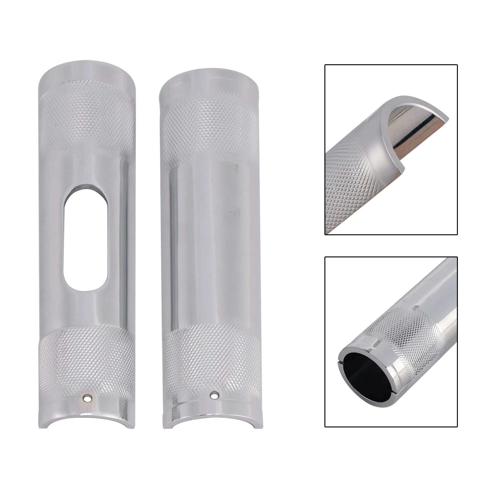 1" to 1.25" Handlebar Riser Adapter Chrome for Harley Road Glide Road King