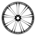 30" Front Wheel Rim & Dual Disc Hub Fender for Harley Road Glide (2008–2025)