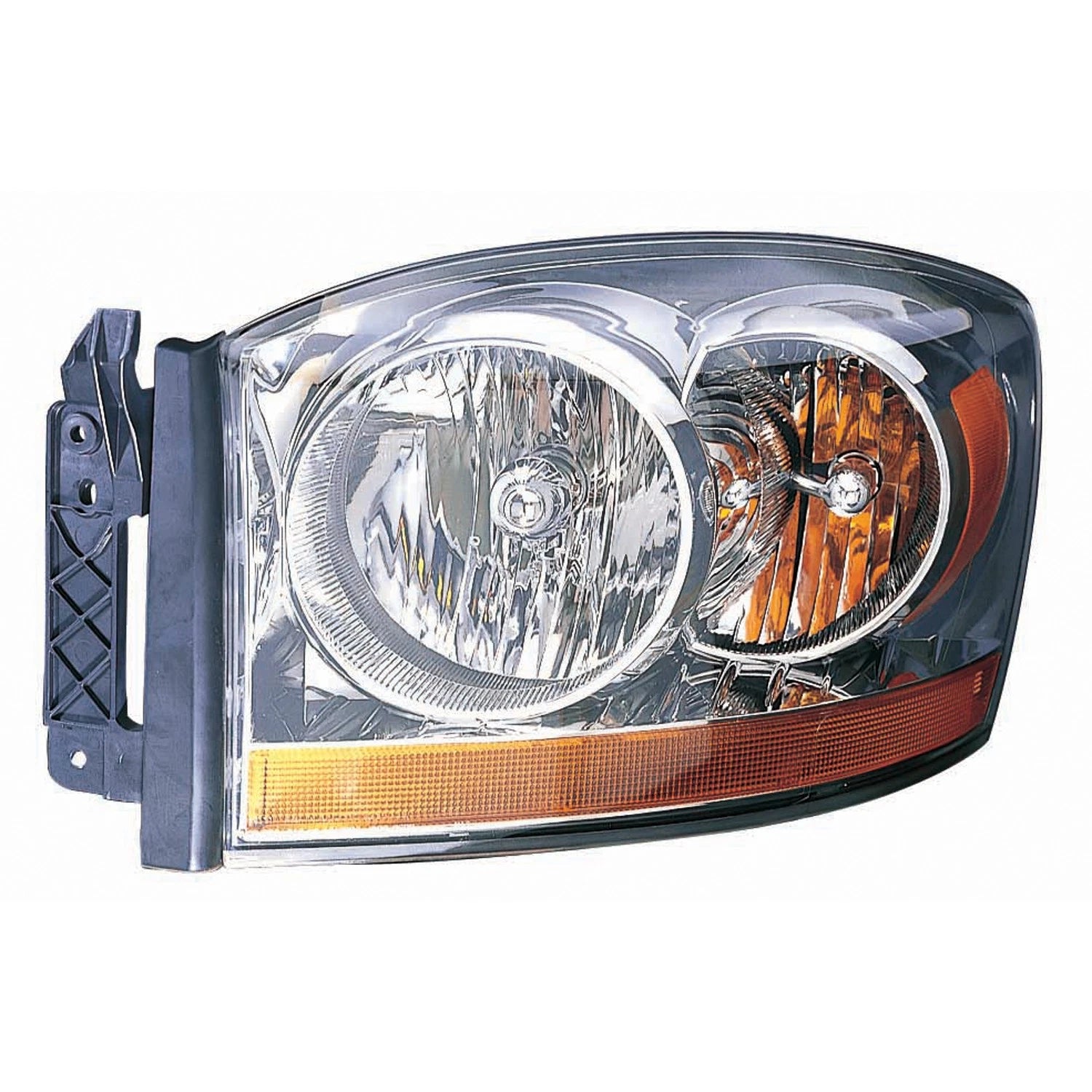Replacement Driver Side Head Light Lens/Housing w/o Black Bezel