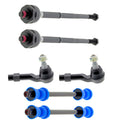 Set of 4 Mevotech Supreme Tie Rod Ends & Sway Bar Links for Colorado (2015–2023)