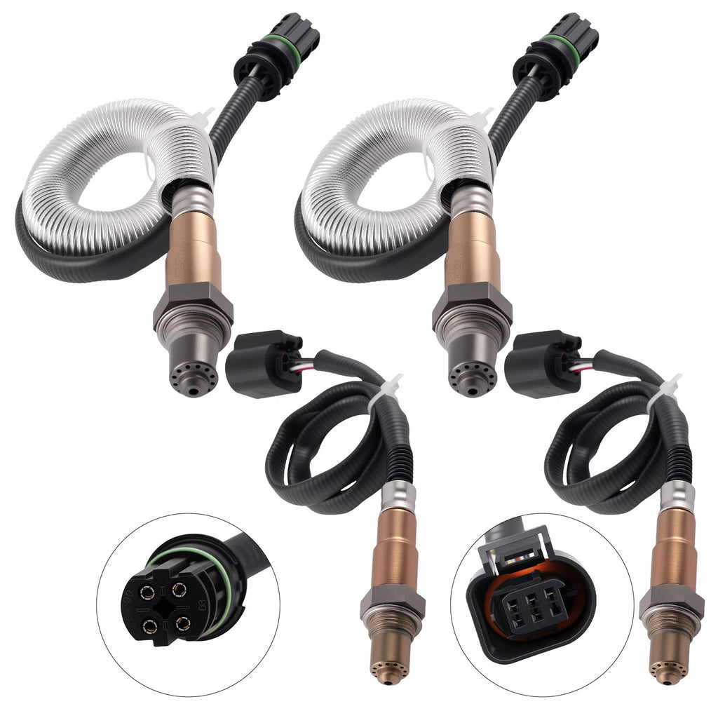 Set of 4 Oxygen O2 Sensors for BMW 550i 650i 750i 750Li (2006–2017) 234-5026