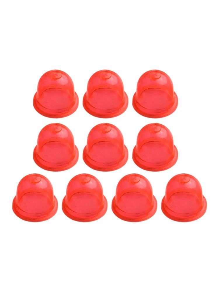 Pack of 10 Red Primer Bulbs for Gas Equipment Models