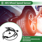 ABS Wheel Speed Sensor No. 8954333131 for Toyota Camry (2018–2019)