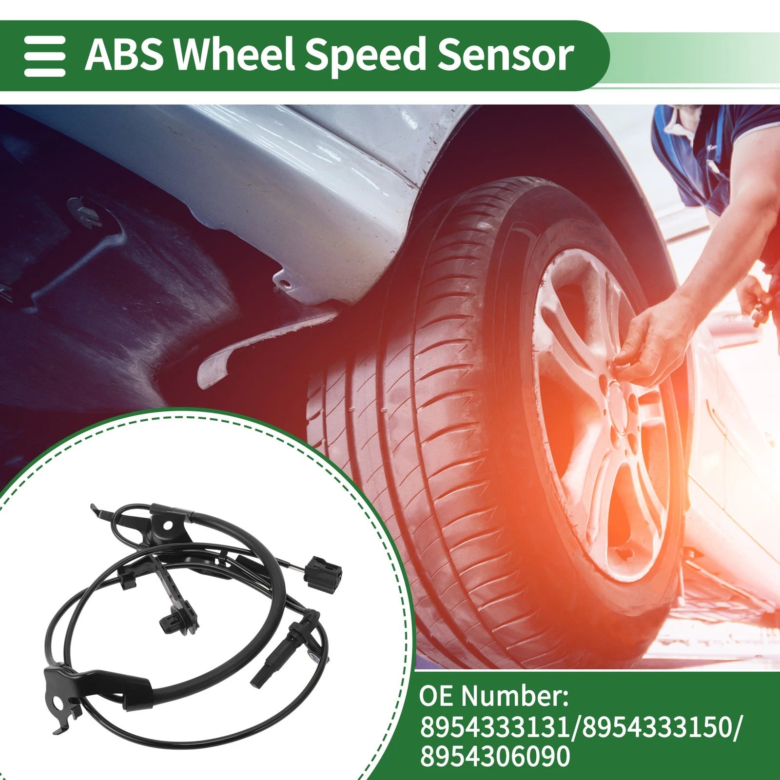 ABS Wheel Speed Sensor No. 8954333131 for Toyota Camry (2018–2019)