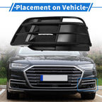1pc Fog Light Grill for Audi Q5 SQ5 (2018–2022) No. 80A807680H Black