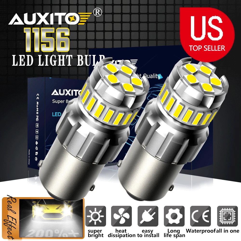 2X LED Reverse Backup Lights for Make Model (YYYY–YYYY)