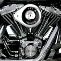 S&S Teardrop Air Cleaner Kit Chrome for Harley Softail Dyna Touring (1999–2006)