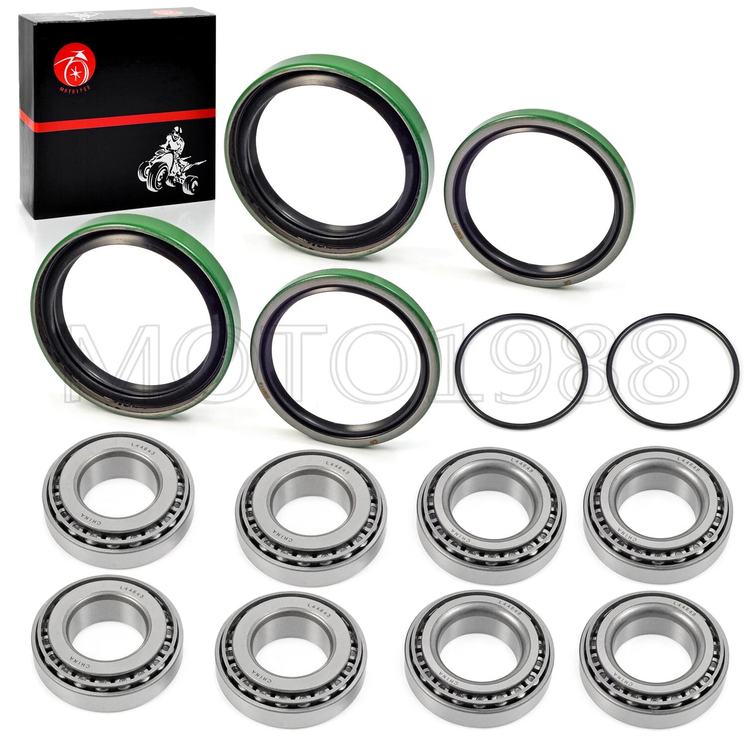 Front Wheel Bearings & Seals for Polaris Sportsman 335 500 (2000–2008) 3554506