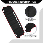 Dashboard Cover Mat for Honda Fit GR1-GR8 (2020-2024) Protector Black Red 1 Set