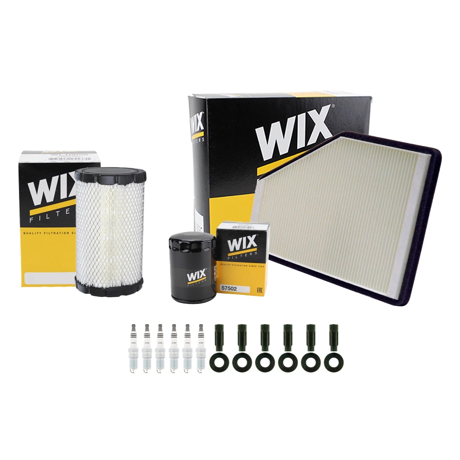 Tune Up Kit with NGK 6 Spark Plugs & Boots for Escape Mariner Tribute (2001–2012)