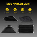 Smoke Side Marker Lights for Jeep Wrangler TJ (1997–2006)