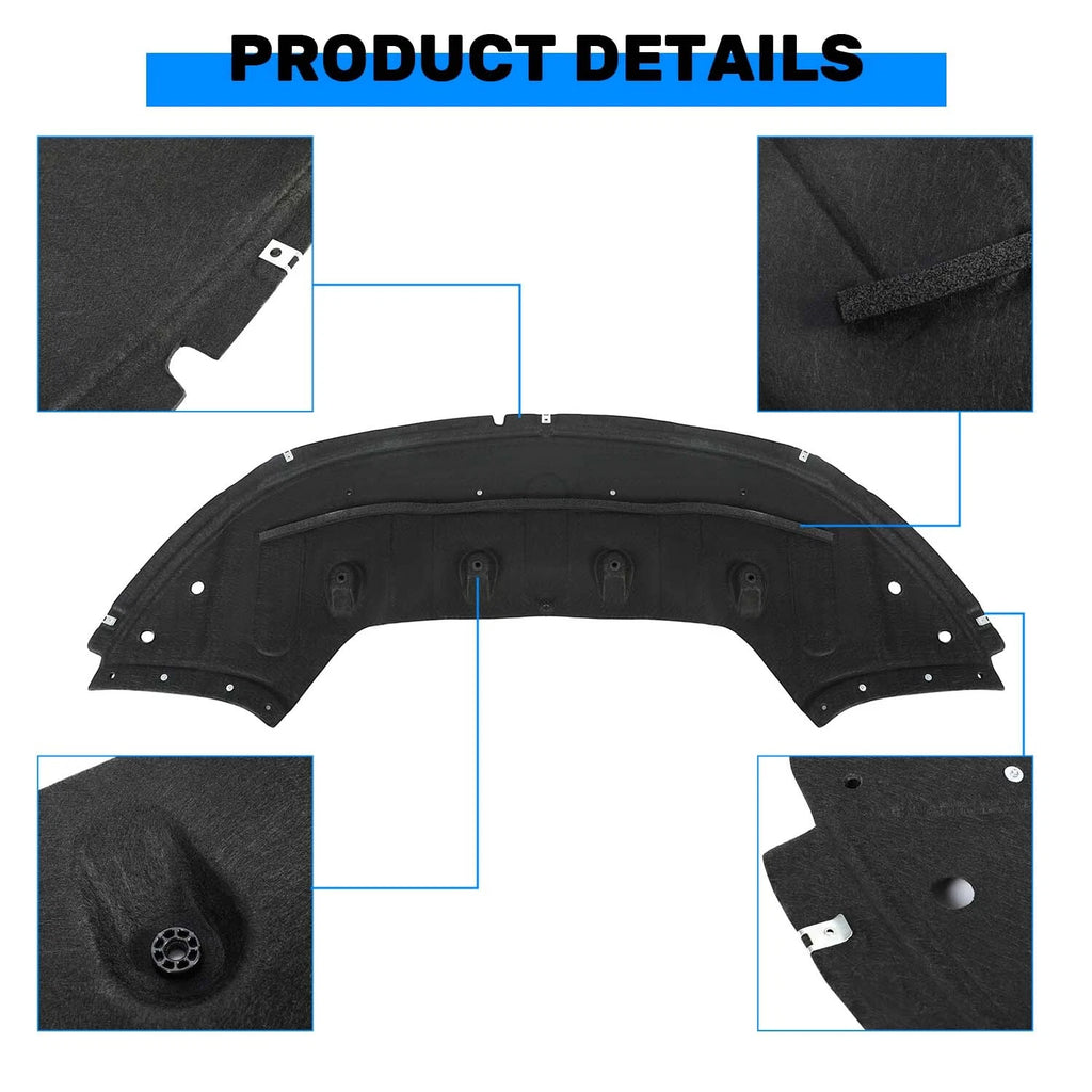 Front Engine Splash Shield Under Cover for Kia Optima (2019–2020) 29110D5500