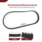 Engine Timing Belt 67F-46241-00-00 for Yamaha Outboard F75/F90/F80/F100/F115 (2000–2023)
