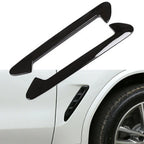 Gloss Black Side Air Fender Vent Trim for BMW X3 X4 (2018-2023)