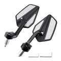 Aluminum 360 Rotation Bar End Mirrors for Motorcycle (22mm, PAIR)