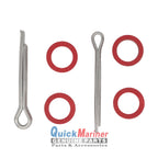Prop Shaft Oil Seal O-ring for Yamaha Outboard 25 40 50 55 HP (Lower Unit)