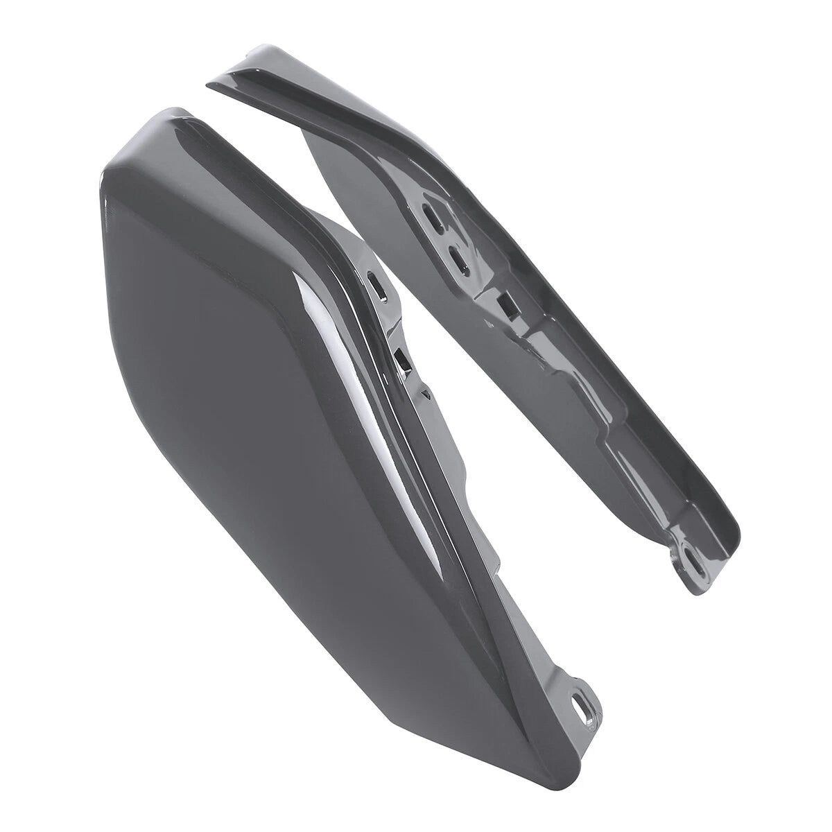 Mid Frame Air Deflectors for CVO Street Road Glide (2018) - Gunship Gray