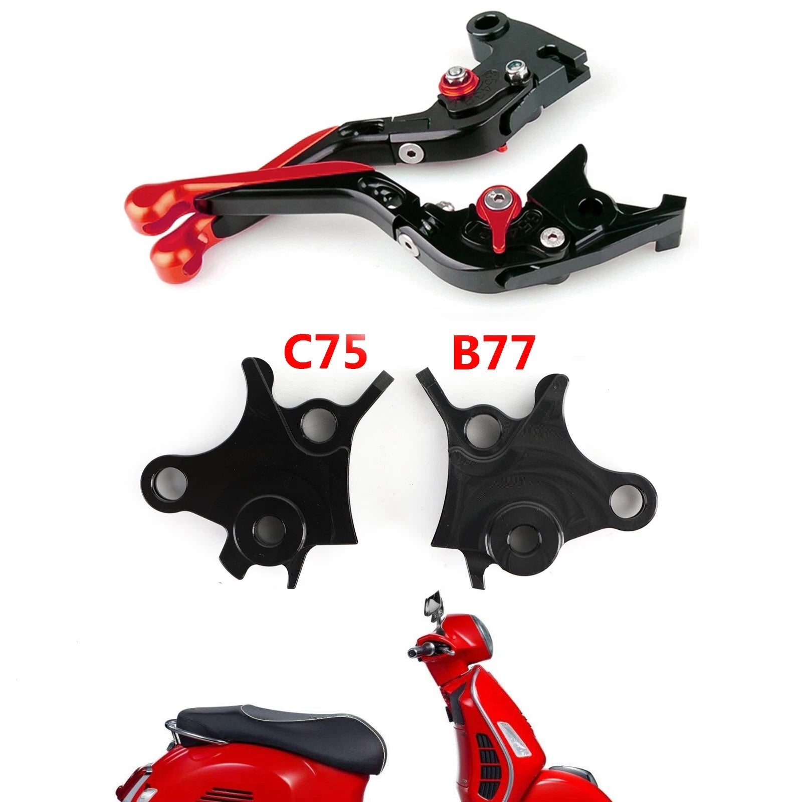 Adjustable Clutch Brake Lever for BMW R1200GS Adventure (2014–2018) T9