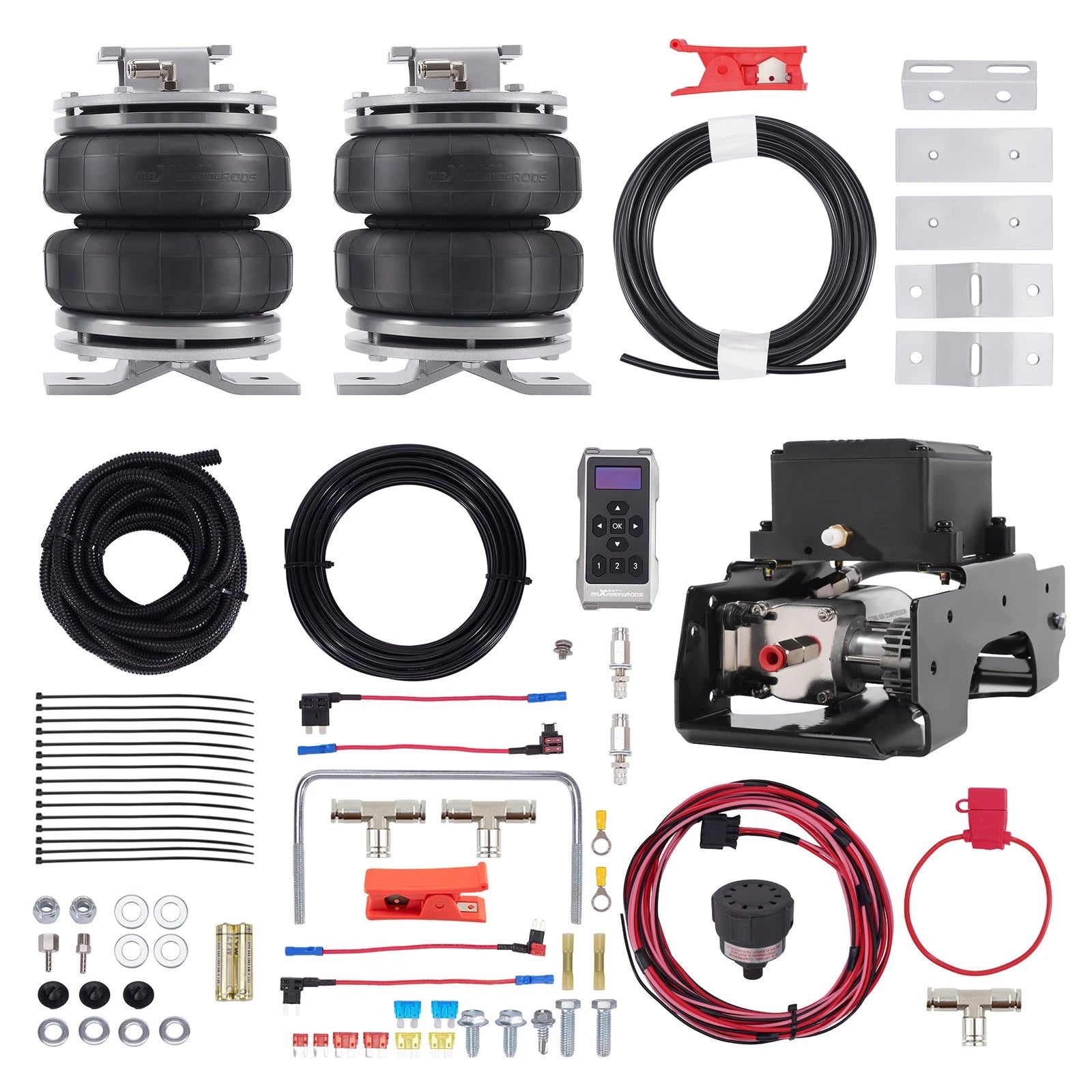Air Spring Kit with Wireless Controller for Freightliner Sprinter 2500 (2010–2021)