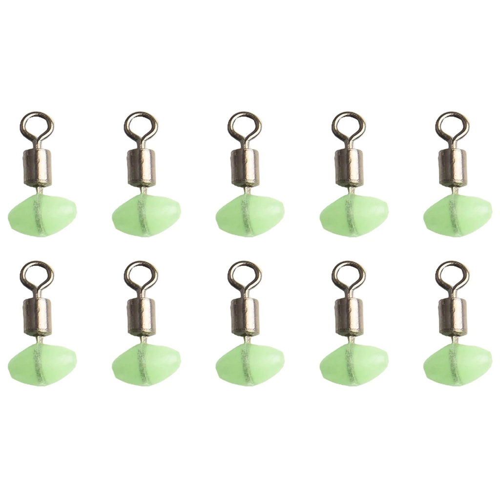 Slider Beads Swivels Clip for Fishing Ledger (2X)