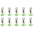 Slider Beads Swivels Clip for Fishing Ledger (2X)