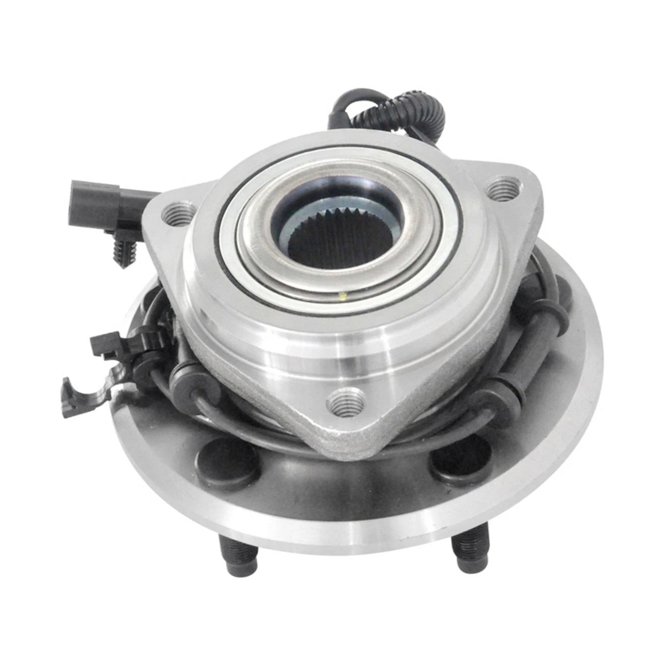Set of 2 Front Wheel Bearings & Hubs for Jeep Wrangler (2007–2016)