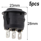 Set of 5 Rocker Switches for