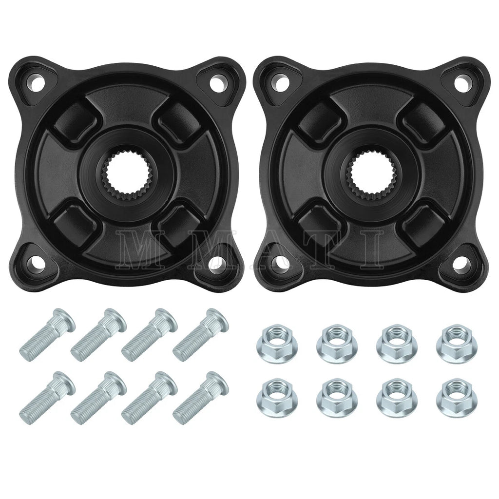 2Pcs Rear Wheel Hubs Kit for Polaris Sportsman 330 335 400 500 (2000–2014)