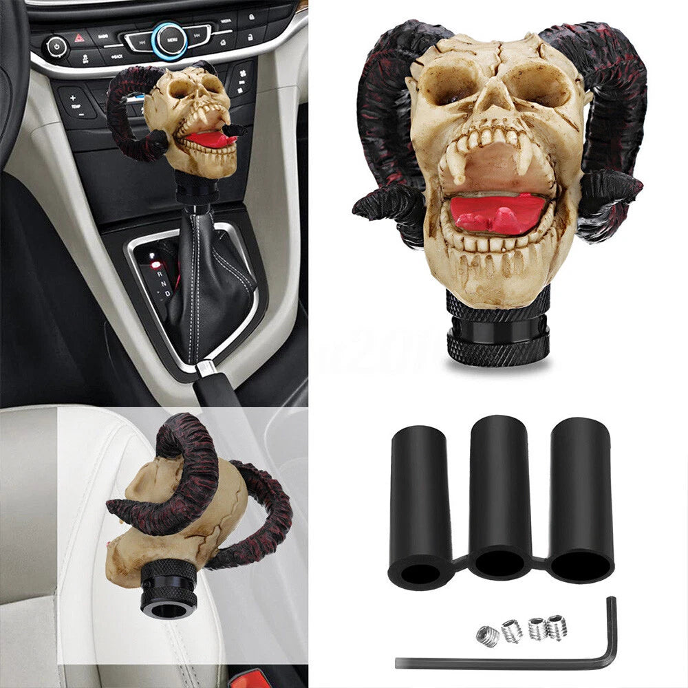 Skull Gear Shift Knob for Manual Transmission (Universal Fit)