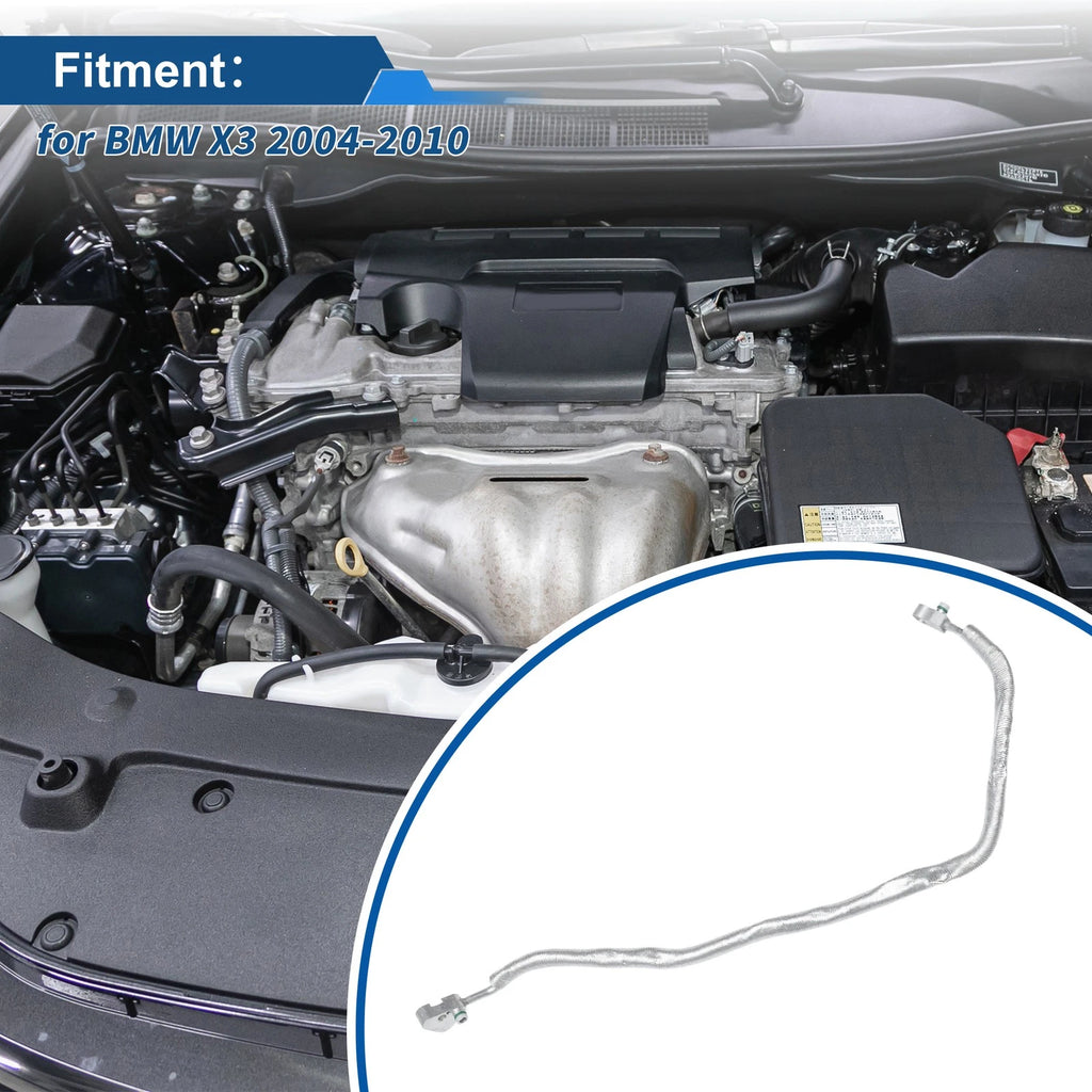 A/C Refrigerant Liquid Hose for BMW X3 (2004–2010) No. 64123455917