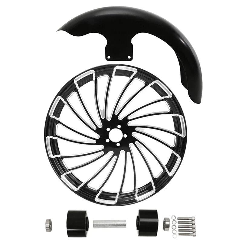 21" Front Fender Wheel Rim for Harley Road King (2008–2024) Dual Disc Hub