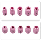 90Pcs WP-17/18/26 TIG Welding Torch Gas Lens Glass Cup Kit for