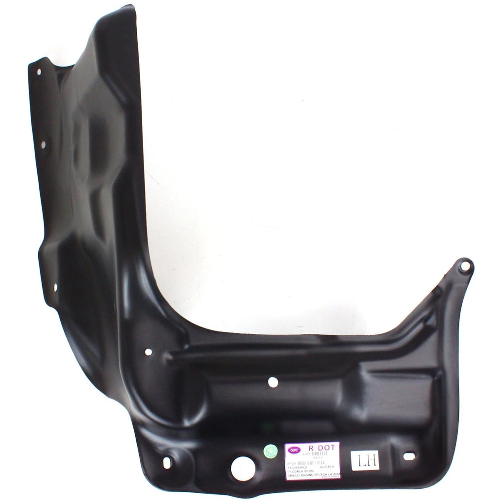 Engine Splash Shield for Toyota Corolla (2009–2014) Driver Side Lower