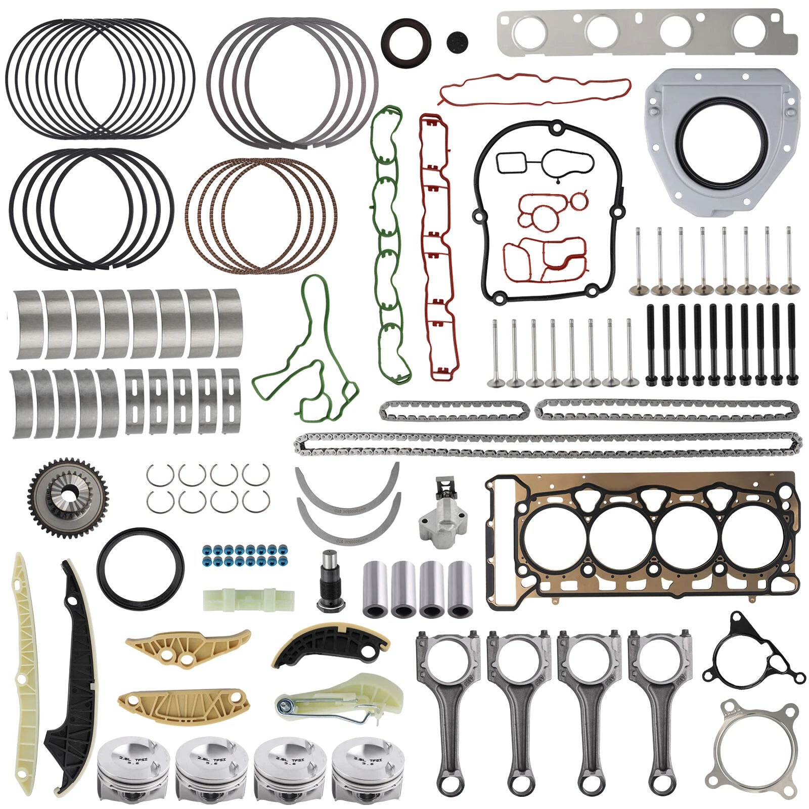 Engine Rebuild Kit for Audi VW 2.0T A4 Q5 (2008-2016)