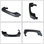 Door Handle Set for Hummer H3 H3T (2006–2010) Black Exterior