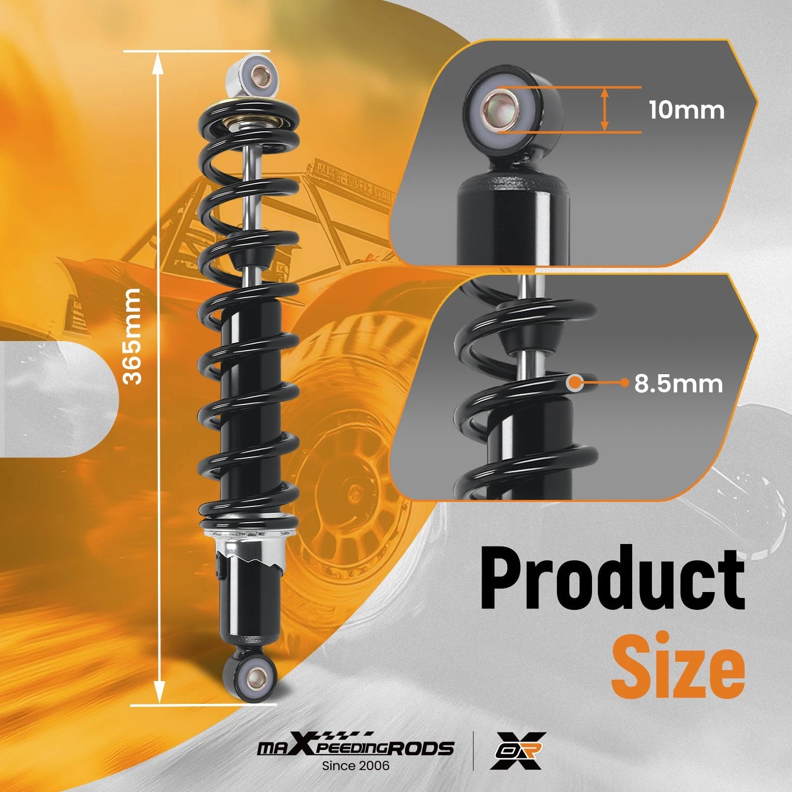 AM130448 Shock Absorber for John Deere Gator TX TH TS 4x2 6x4 (2000–2023)