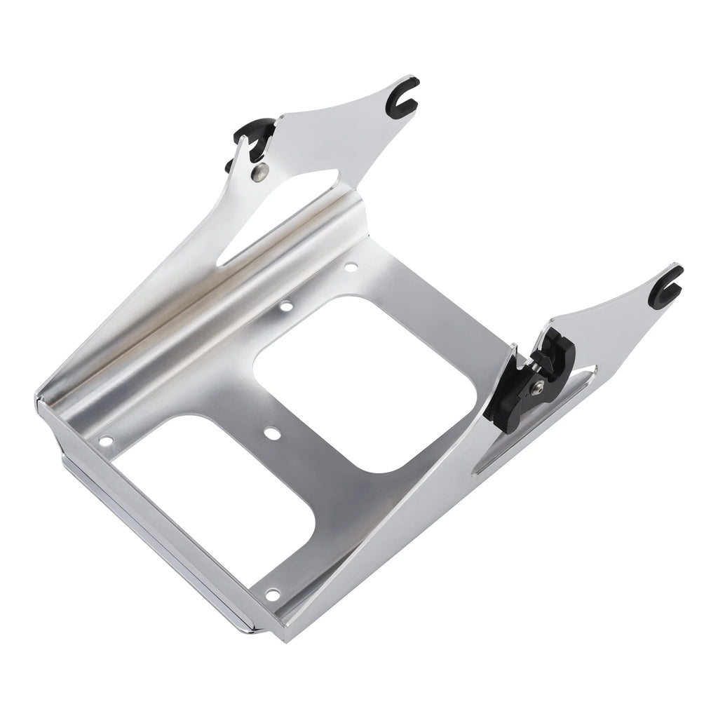 Chrome Quick Detach Two Up Mount Rack for Harley Touring Street Glide (2009–2013)