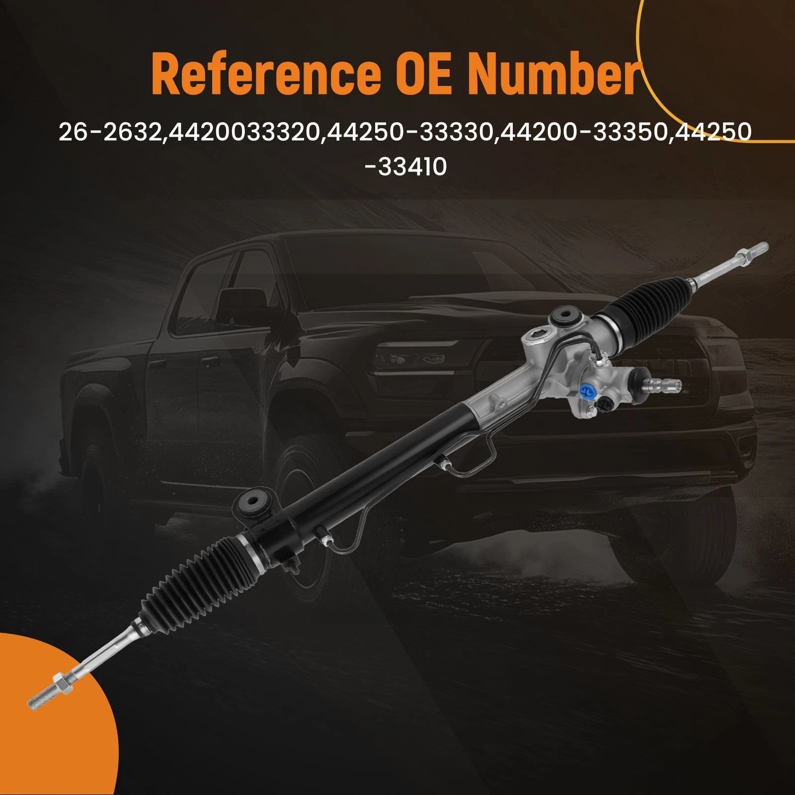 Power Steering Rack and Pinion for Toyota Camry, Lexus ES300, ES350 (2002–2011)