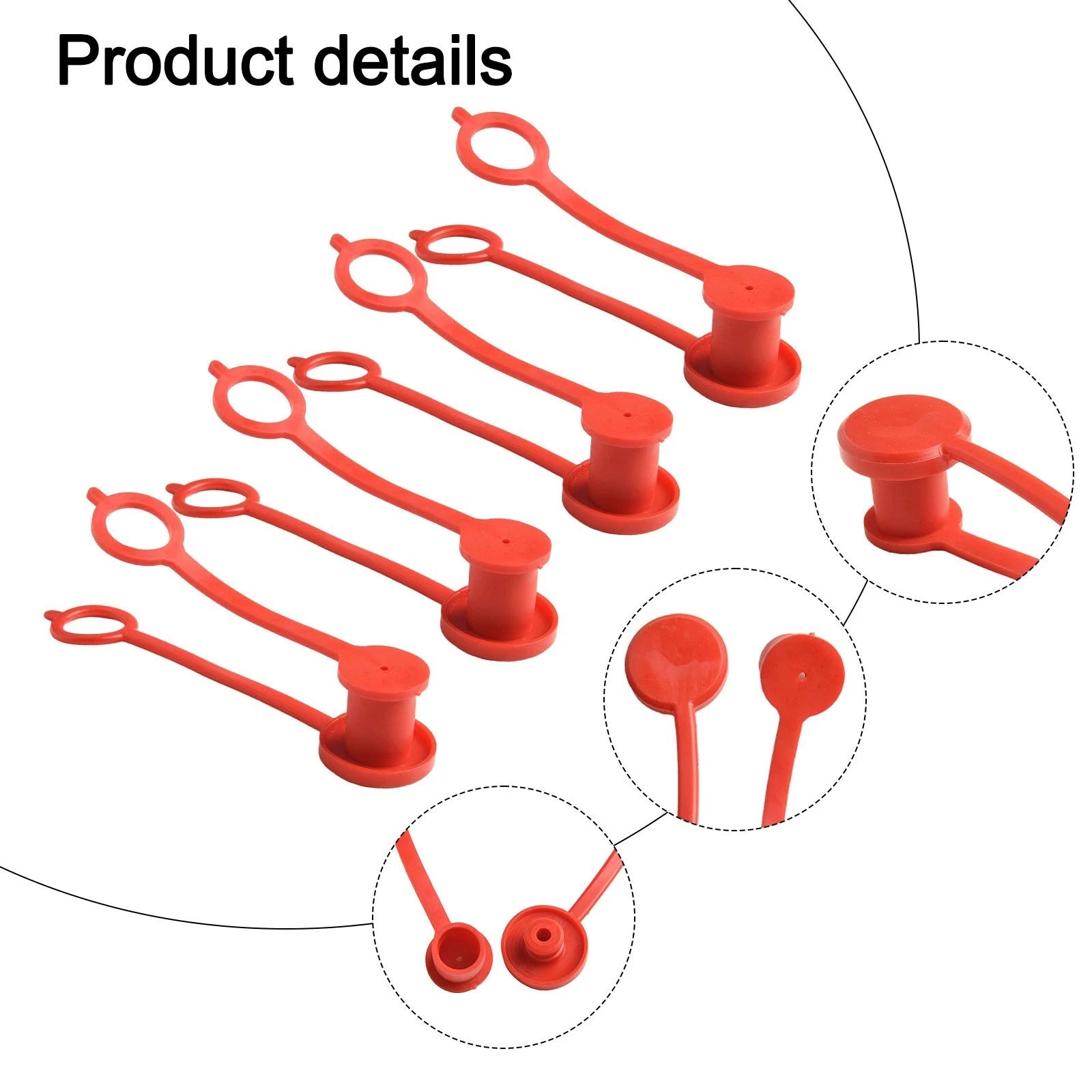 Set of 2 M22 1.5 Quick Connectors with Dust Covers
